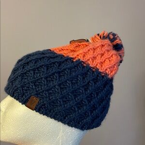 Verdict Orange You Glad To See Me Beanie Knit Hat OS